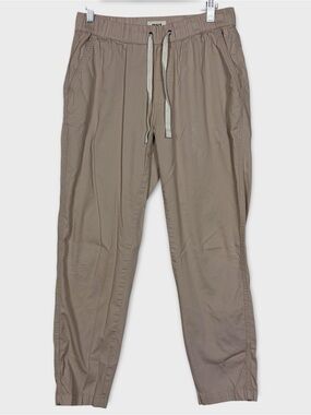 Pact Daily Twill Drawstring Pull On Pants Medium Organic Cotton Minimalist